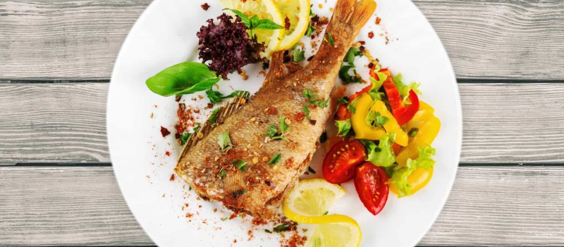 Fish, grill, grilled.